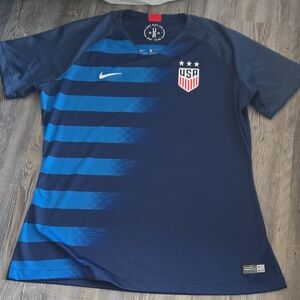 Nike  USA Soccer Jersey - Blue